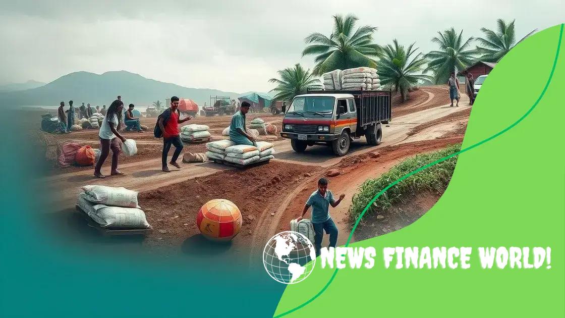 Strategies for efficient delivery of aid