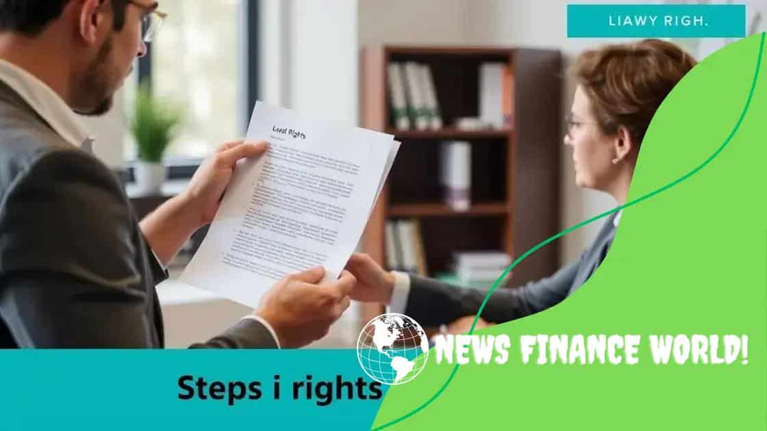 Steps to take if your rights are violated
