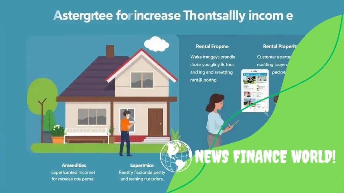 Strategies for increasing rental income