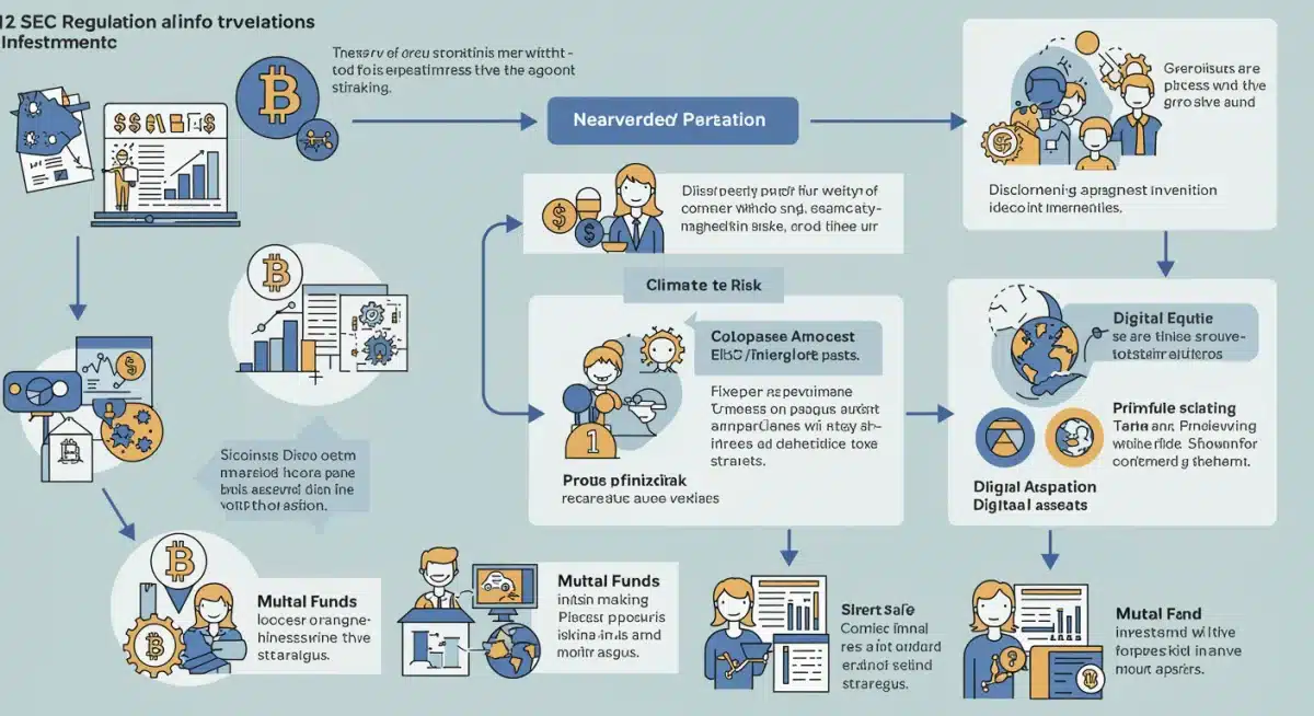 Infographic showing the impact of new SEC regulations on investment vehicles
