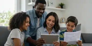 Child Tax Credit 2025: Key Changes & Eligibility Family reviewing Child Tax Credit information on a tablet
