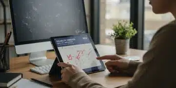 Disability Benefits 2026: 5-Step Plan for Fast Payments Person reviewing a 2026 disability benefits application timeline on a tablet.