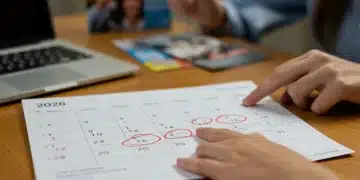 Calendar highlighting 2026 early admission deadlines for US public universities.