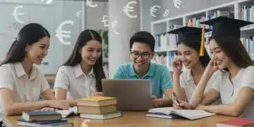 Diverse students studying, representing Pell Grant recipients and higher education goals.