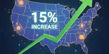 Infographic showing a 15% real estate market shift in US regions by 2026